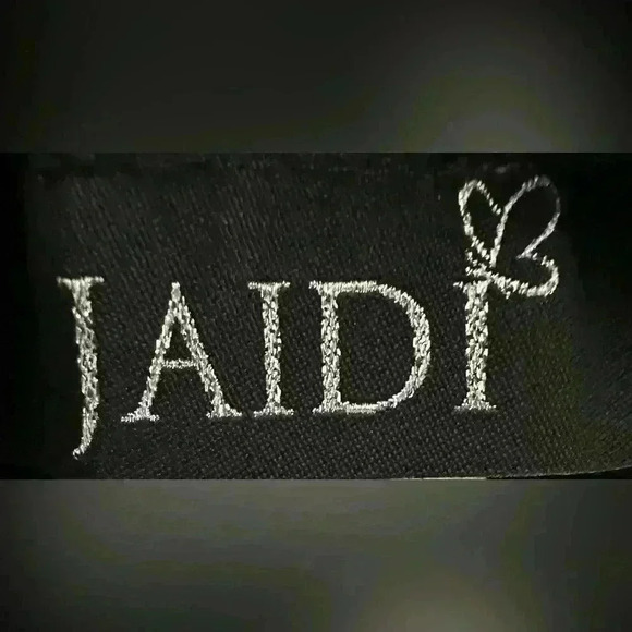 Jaidi Sequins Asymmetrical Top in Silver (494) - Picture 10 of 11